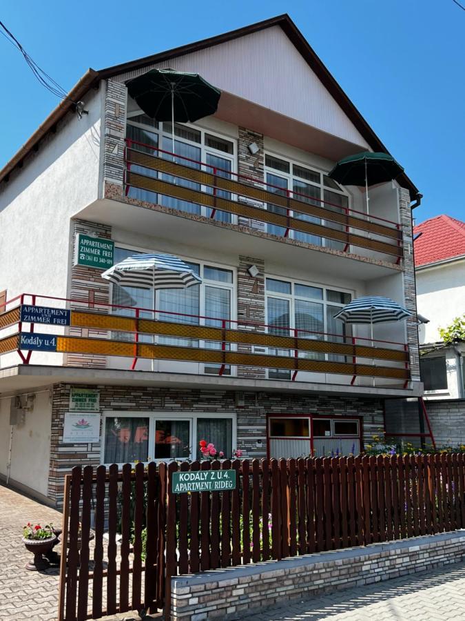 Apartment Pension Rideg Hévíz מראה חיצוני תמונה