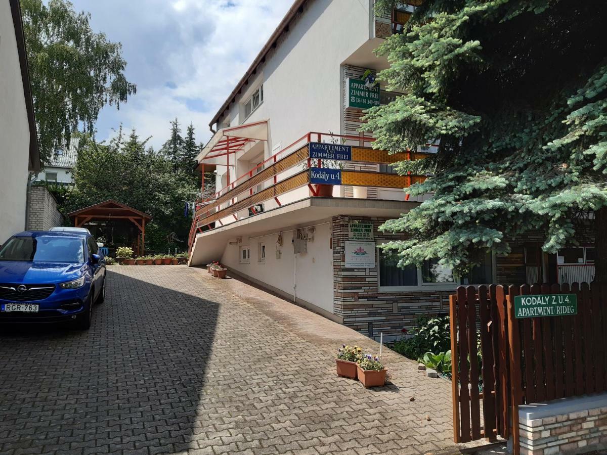 Apartment Pension Rideg Hévíz מראה חיצוני תמונה